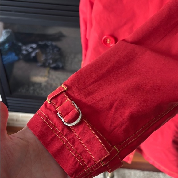 Escada Sport red/coral Jacket size 40. (US10) ***read description - Picture 3 of 9